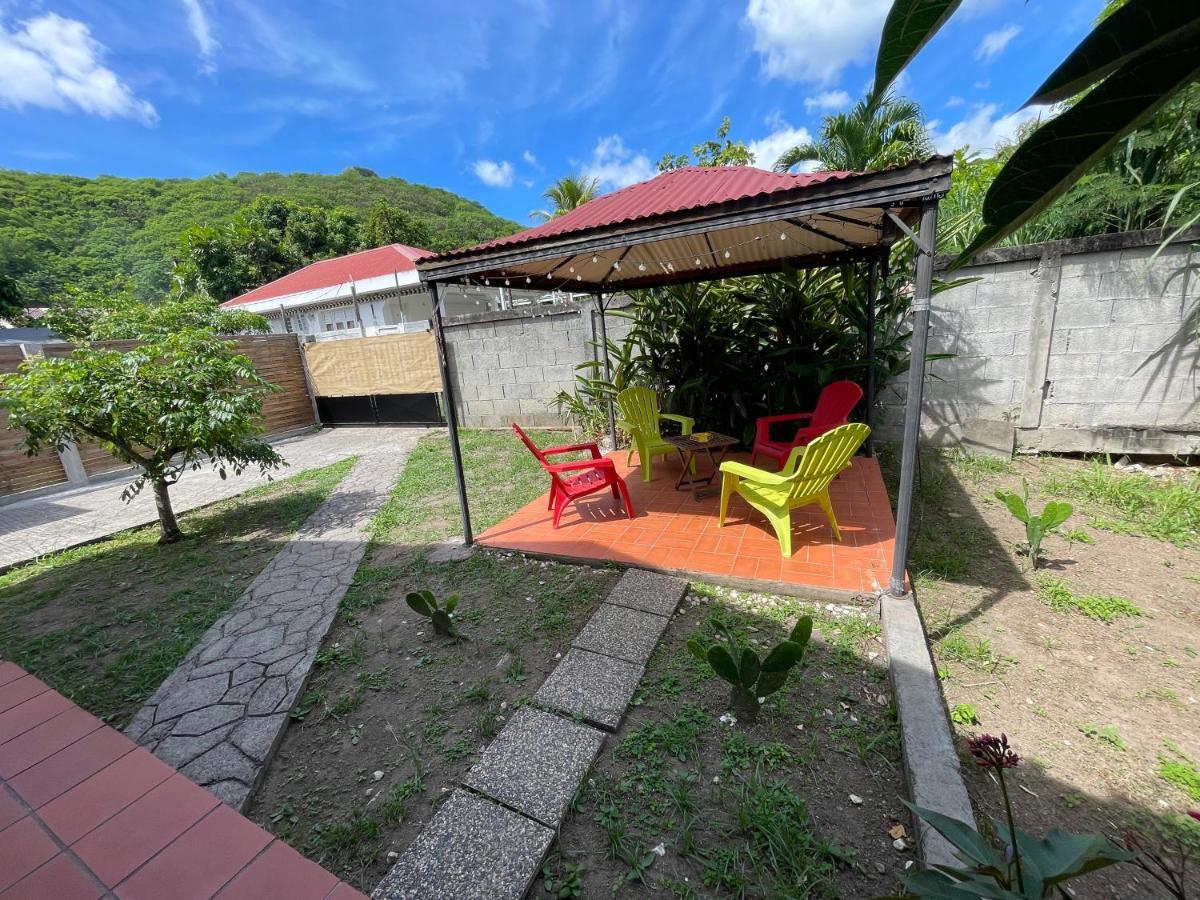 Le Gaspardo , 2 Chambres Climatisees , A 2 Mins A Pied De La Plage , Wifi , Jardin Clos, Parking ,Sans Vis-A-Vis Le Carbet Ngoại thất bức ảnh