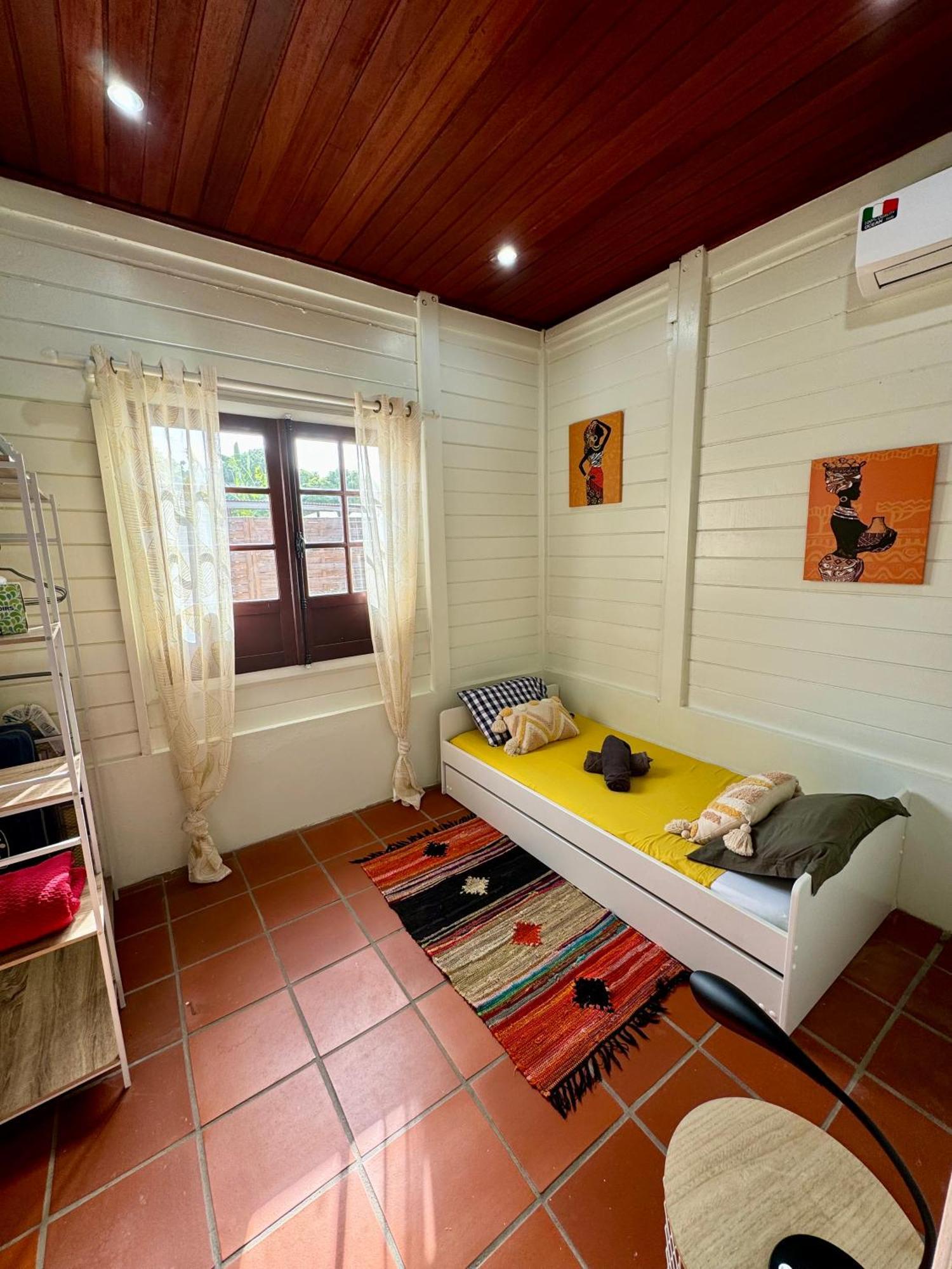 Le Gaspardo , 2 Chambres Climatisees , A 2 Mins A Pied De La Plage , Wifi , Jardin Clos, Parking ,Sans Vis-A-Vis Le Carbet Ngoại thất bức ảnh